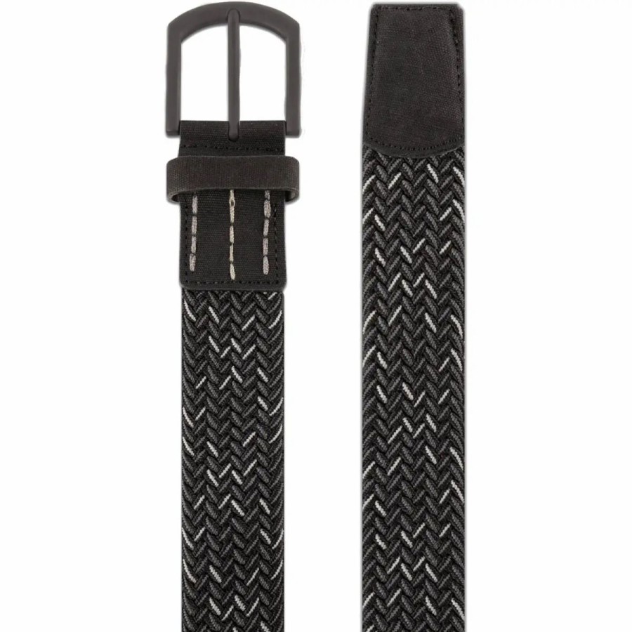 Clothes * | Cuater By Travismathew Canyons Mens Belt Black