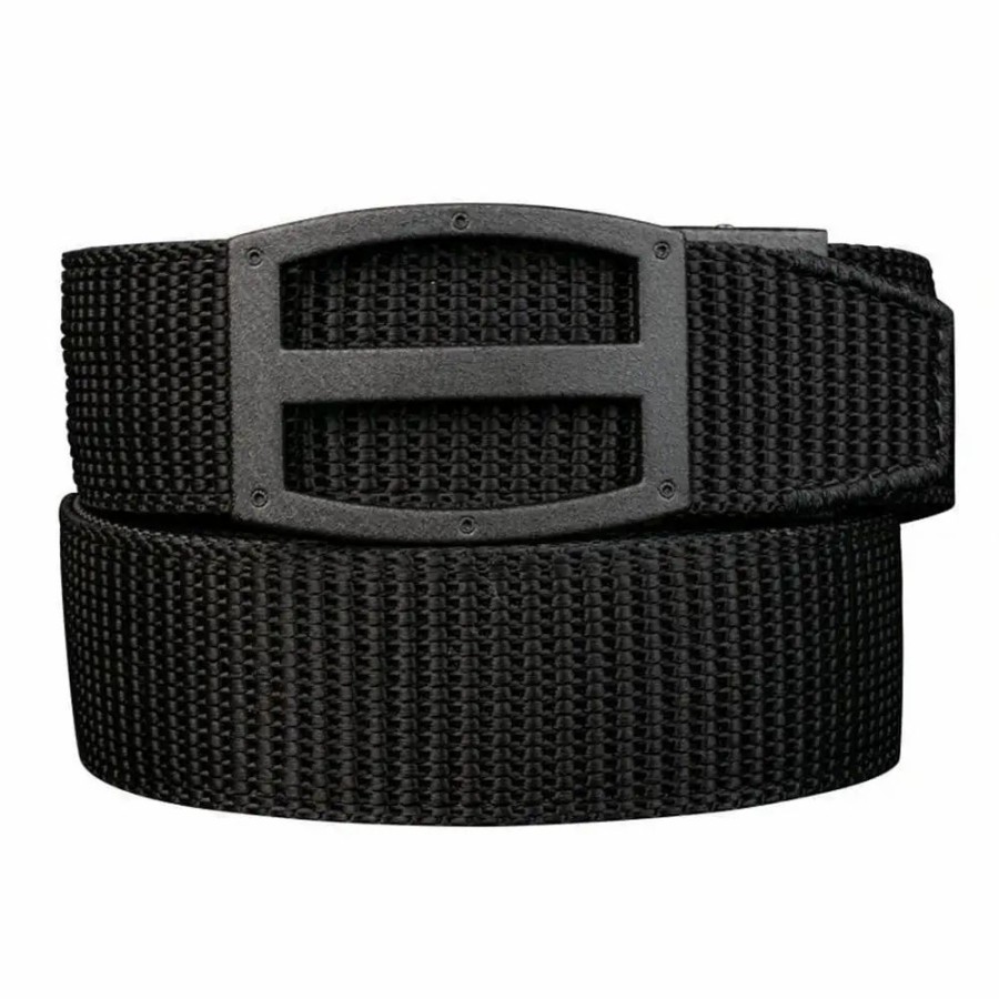 Clothes * | Nexbelt Titan Bd Precisefit Mens Gun Belt Black