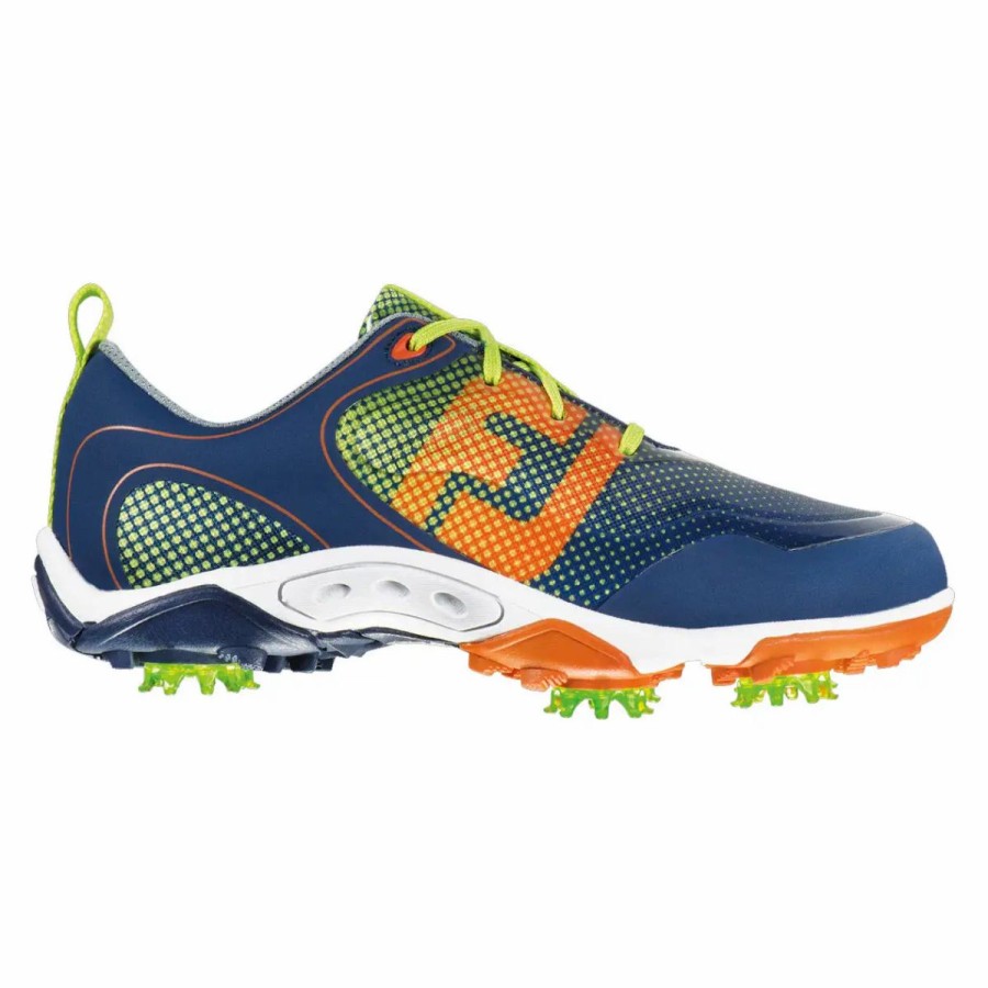 Kids Golf * | Footjoy Freestyle Navy Junior Golf Shoes