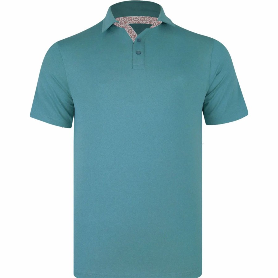 Clothes * | Swannies Slater Mens Golf Polo