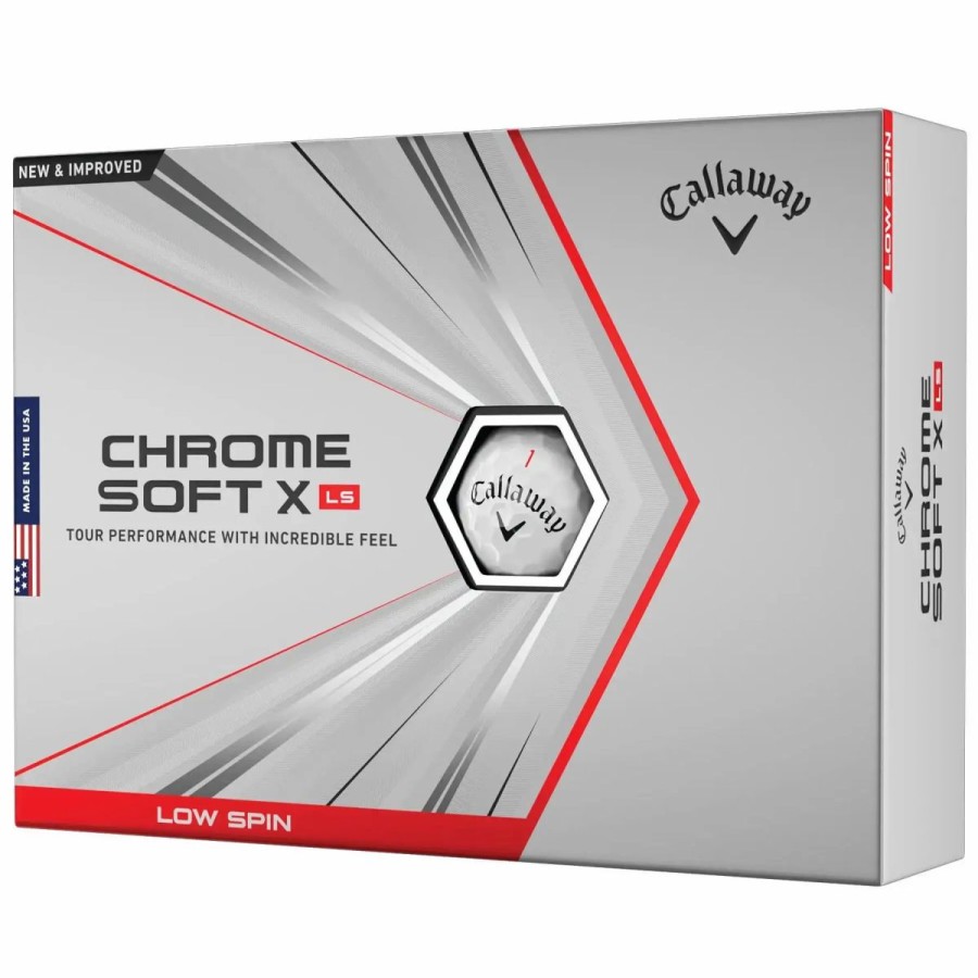 Balls * | Callaway Chrome Soft X Ls Golf Balls Dozen 2021