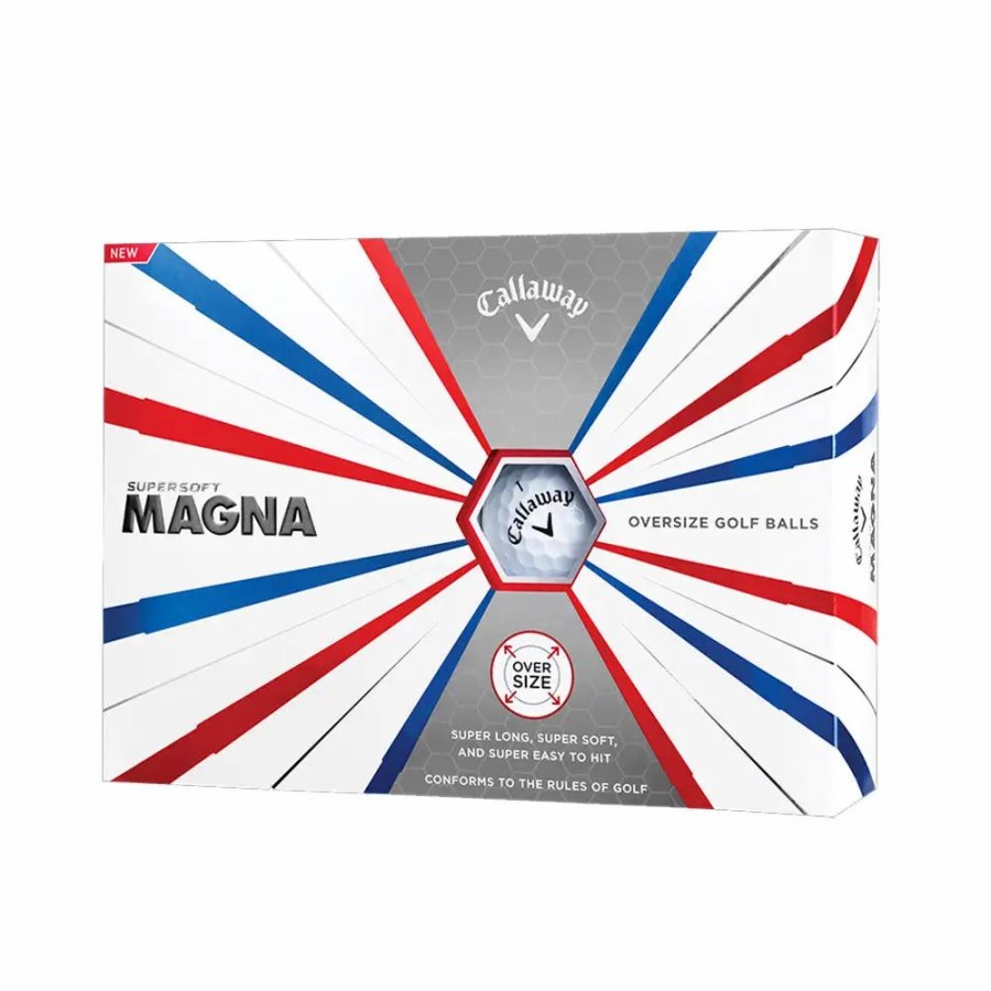 Balls * | Callaway Supersoft Magna Golf Balls Dozen