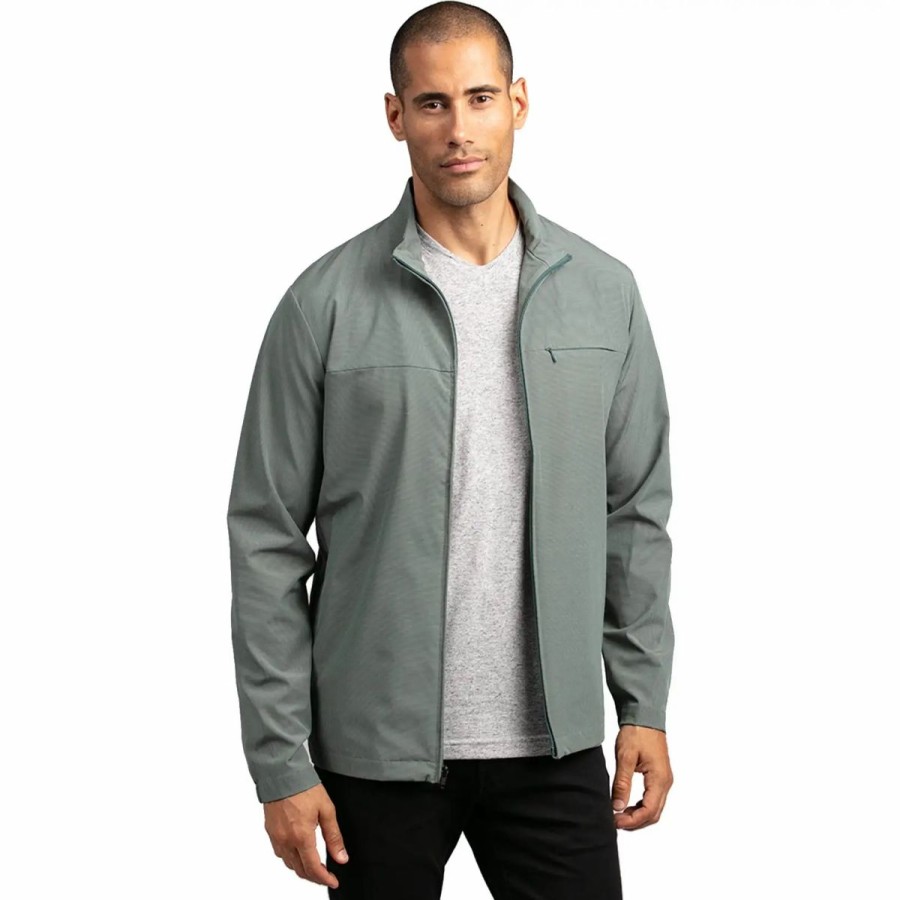 Clothes * | Travismathew Last Nite Mens Golf Jacket Balsam