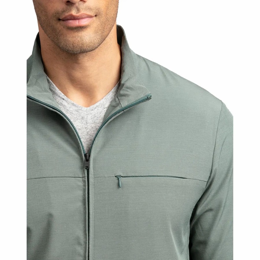 Clothes * | Travismathew Last Nite Mens Golf Jacket Balsam