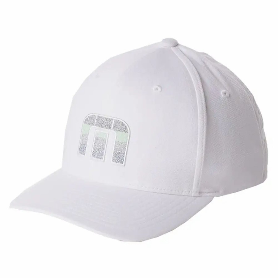 Accessories * | Travismathew Making Ripples Mens Golf Hat White 1Wht