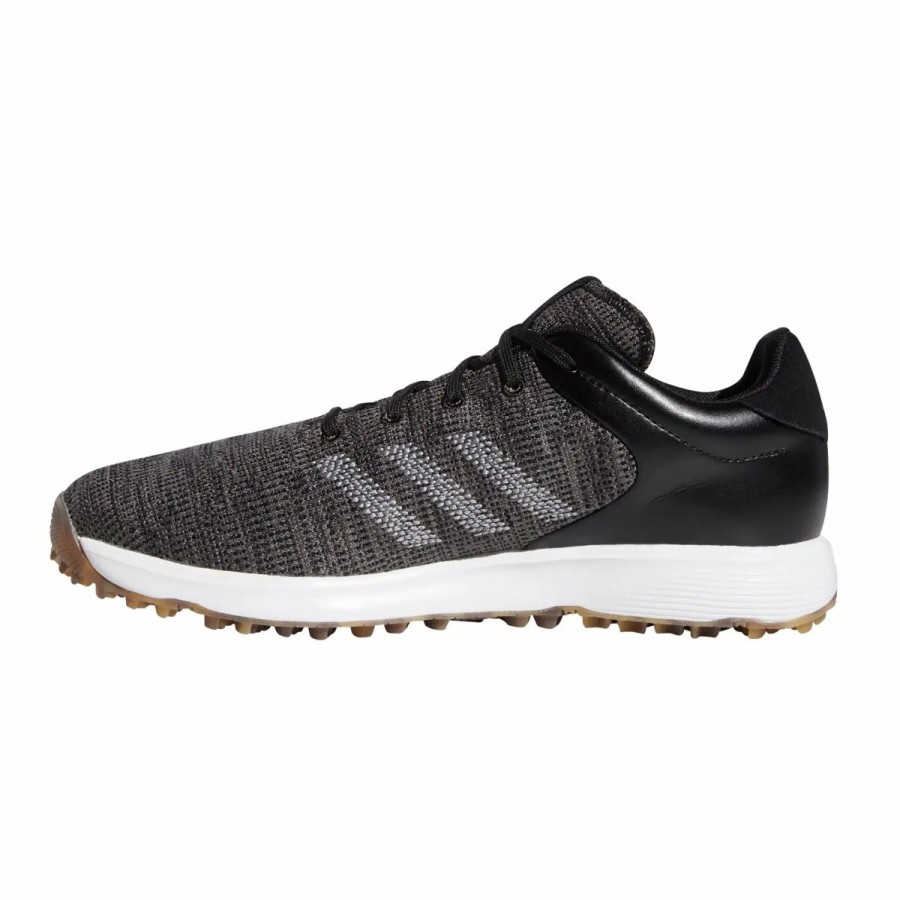 Shoes * | Adidas Golf Adidas S2G Core Black Mens Golf Shoes