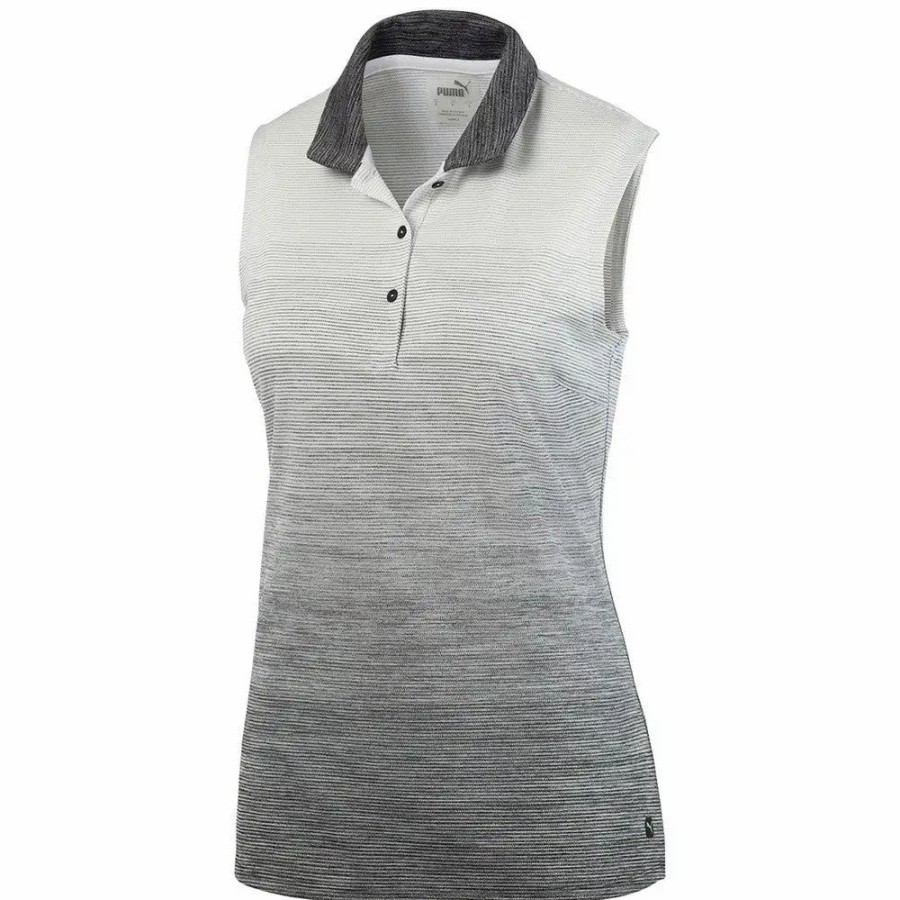 Clothes * | Puma Golf Puma Onbre Womens Sleeveless Golf Polo