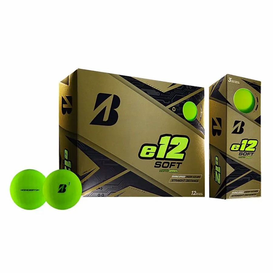 Balls * | Bridgestone E12 Soft Green Golf Balls Dozen