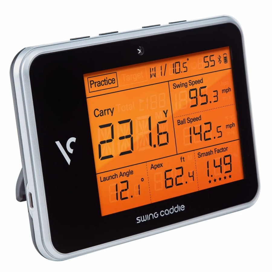 Technology * | Voice Caddie Swing Caddie Sc300 Launch Moniter Black