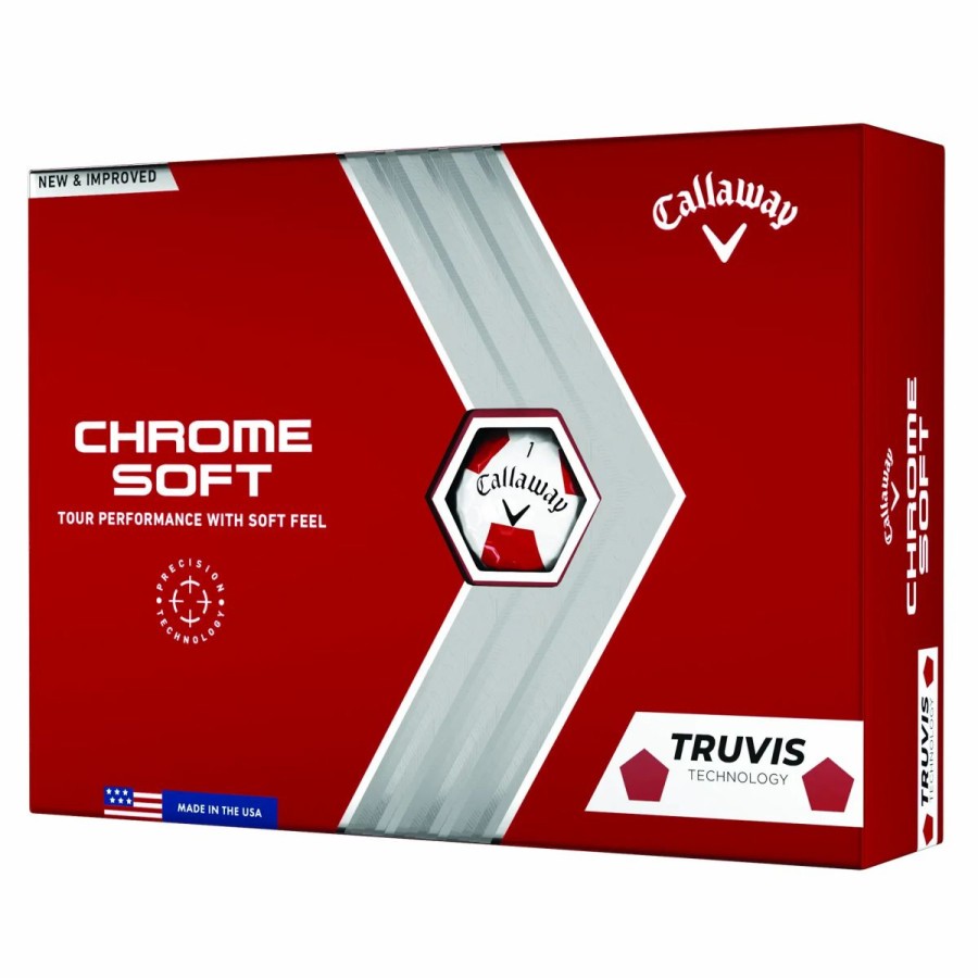 Balls * | Callaway Chrome Soft Truvis Golf Balls Dozen