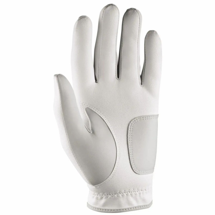 Accessories * | Wilson Golf Wilson Grip Soft White Womens Golf Glove