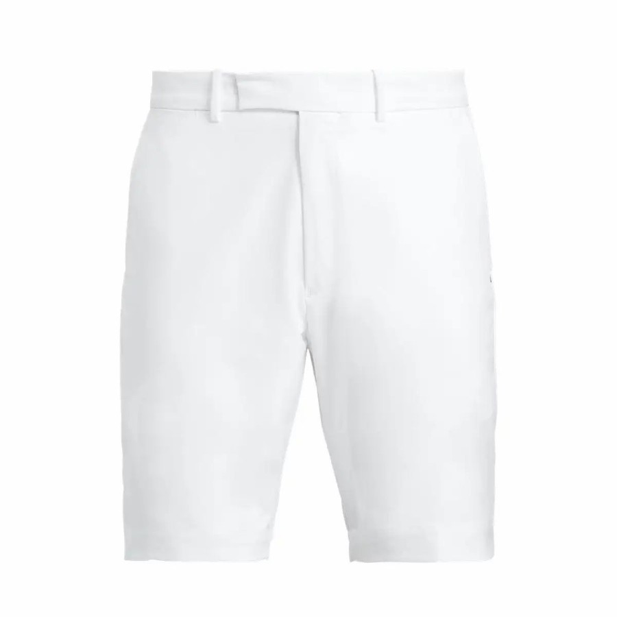 Clothes * | Polo Ralph Lauren Rlx Ralph Lauren Classic Fit Cypress Mens Golf Shorts Pure White