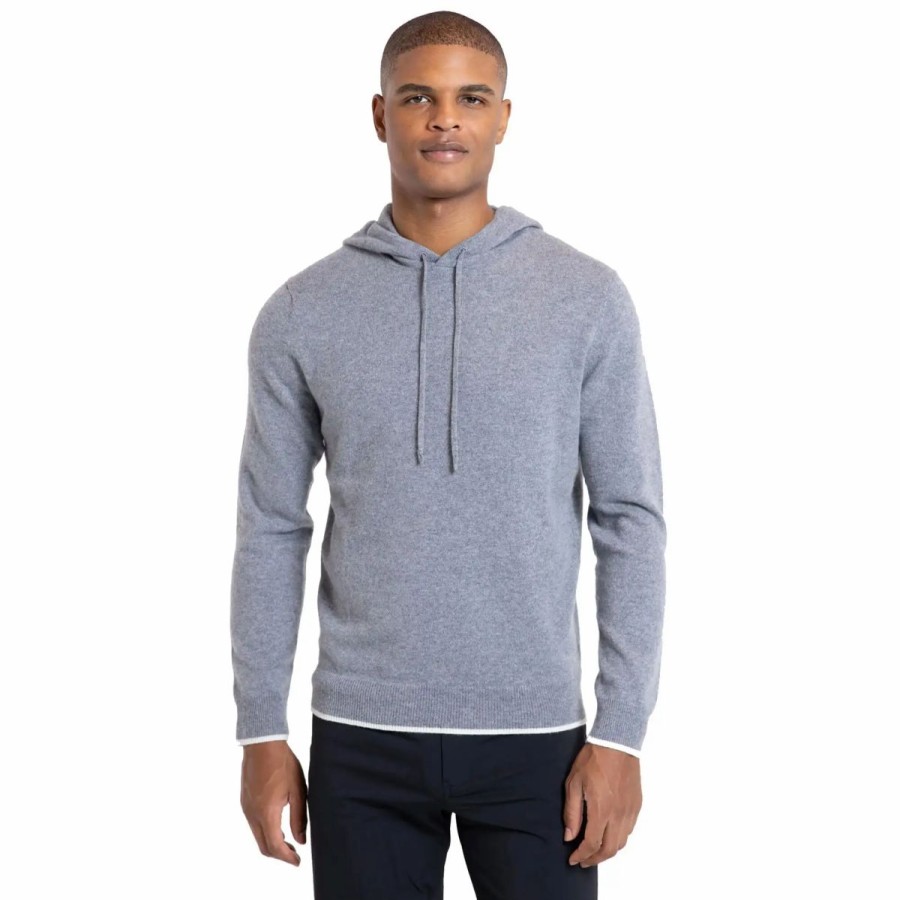 Clothes * | Redvanly Quincy Mens Golf Sweater Iron