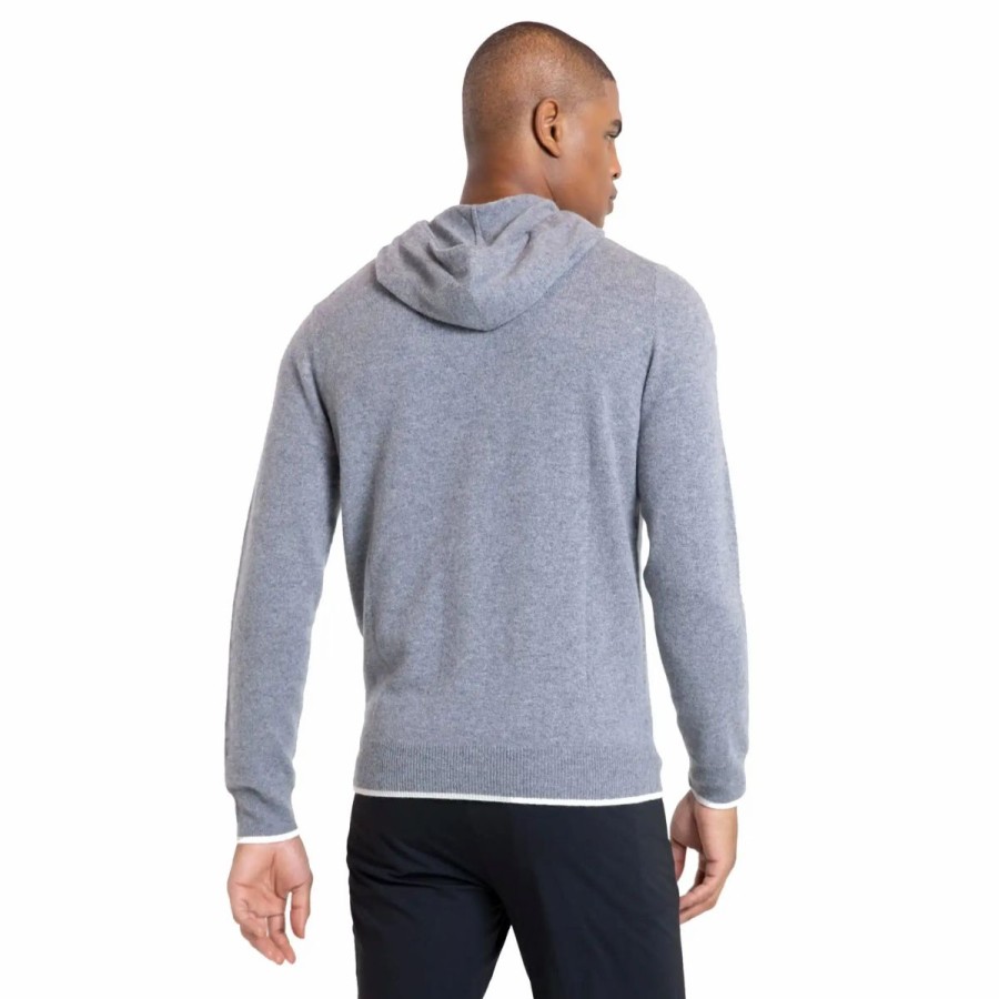 Clothes * | Redvanly Quincy Mens Golf Sweater Iron