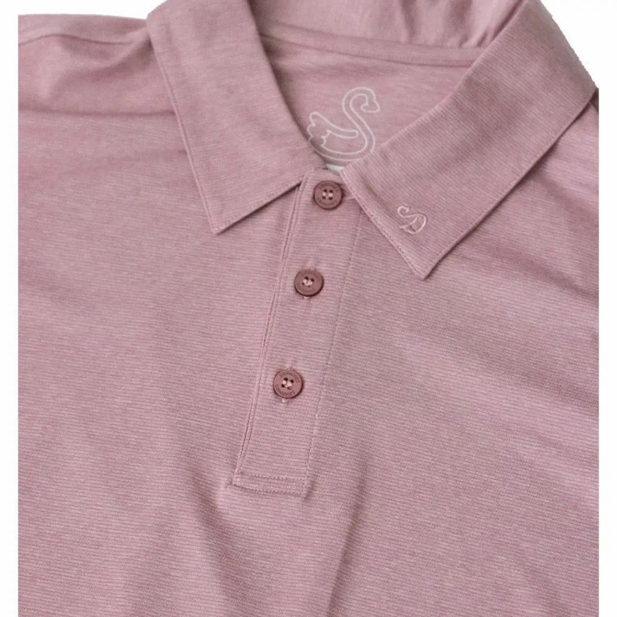 Clothes * | Swannies Pancake Mens Golf Polo