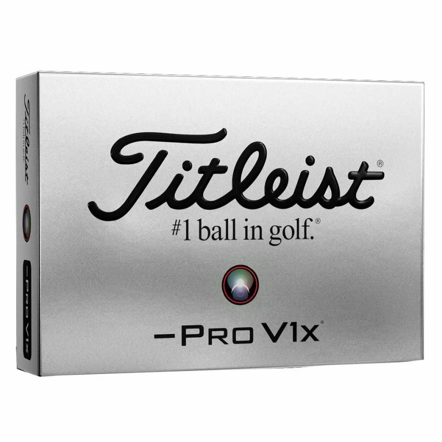 Balls * | Titleist Pro V1X Left Dash Golf Balls Dozen