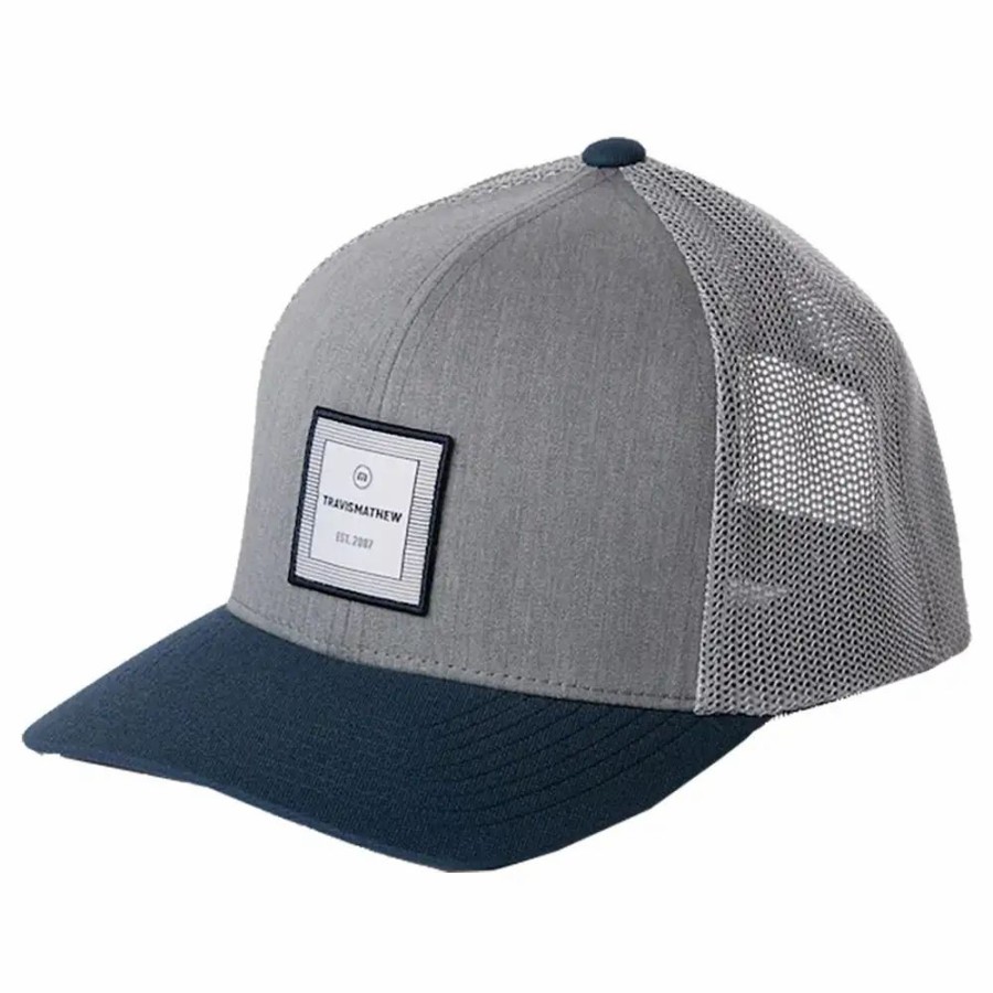 Kids Golf * | Travismathew J Mountain Oasis Boys Golf Hat Heather Grey