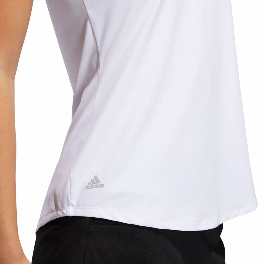 Clothes * | Adidas Golf Adidas Ultimate365 Womens Golf Polo White