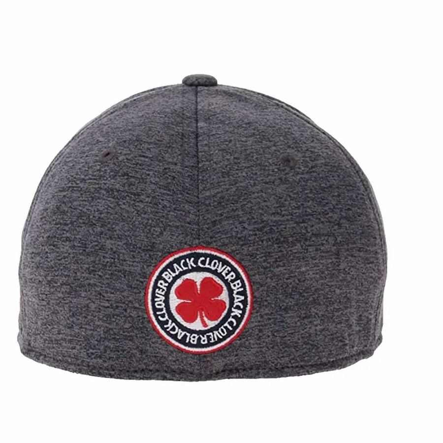 Accessories * | Black Clover Usa Heather Mens Hat Usa/Charcoal