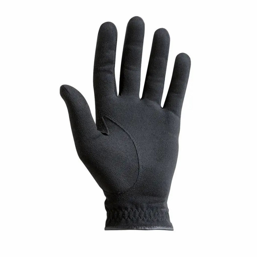 Accessories * | Footjoy Raingrip Black Womens Left Hand Golf Glove