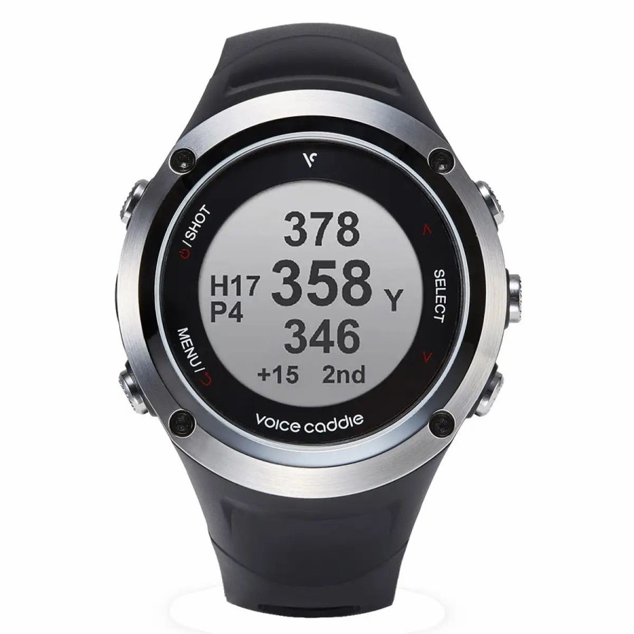 Technology * | Voice Caddie G2 Hybrid Golf Gps Watch With Slope Black