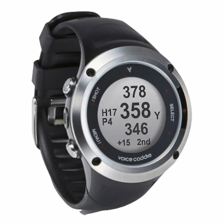 Technology * | Voice Caddie G2 Hybrid Golf Gps Watch With Slope Black