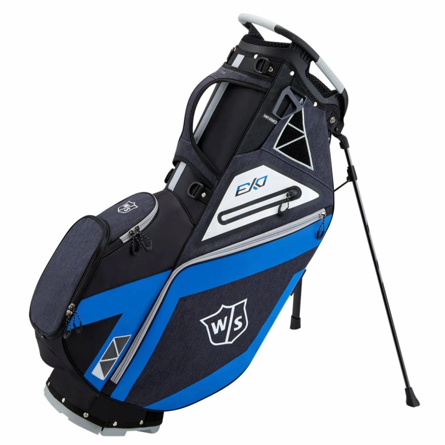 Bags * | Wilson Golf Wilson Exo Black Golf Carry Bag