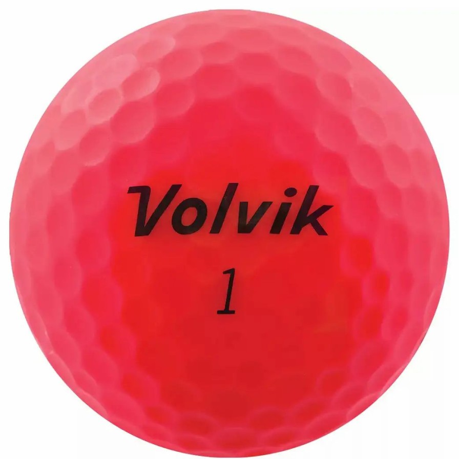 Balls * | Volvik Vivid Pink Golf Balls 12-Pack