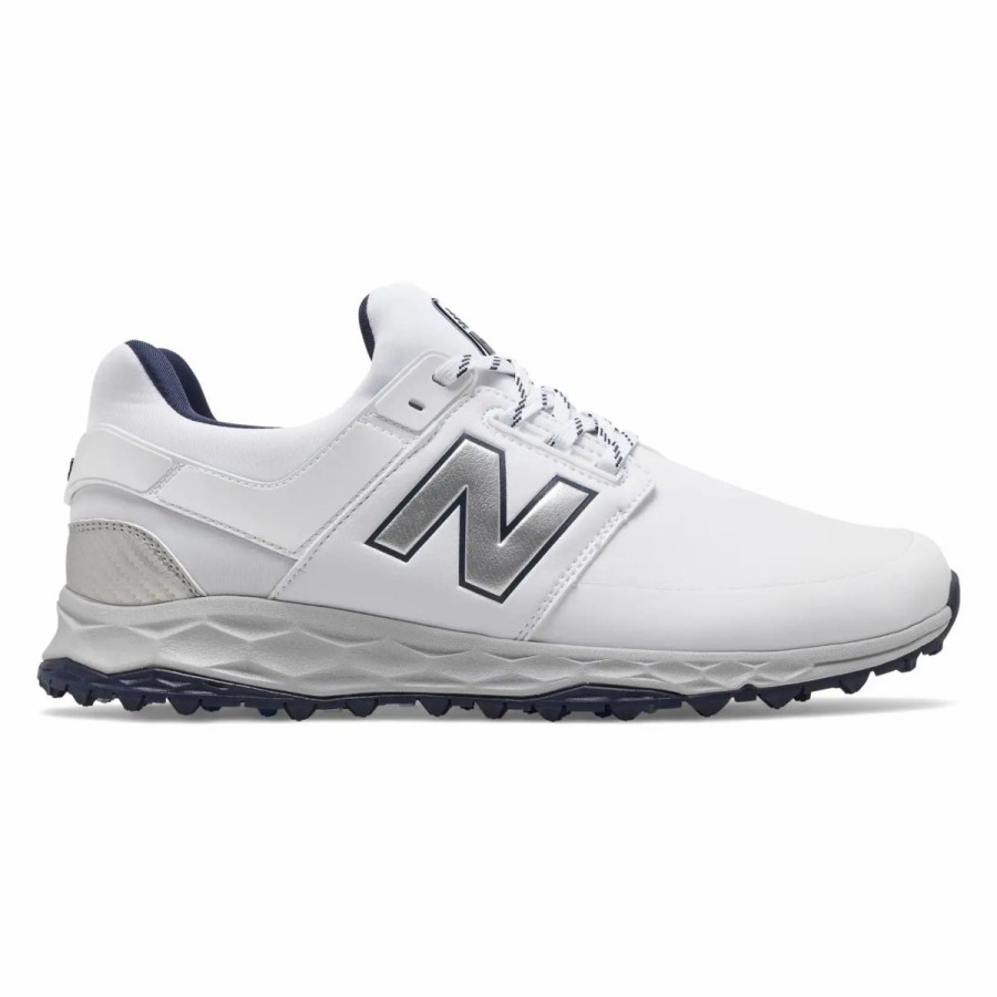 Shoes * | New Balance Golf New Balance Fresh Foam Linkssl Mens Golf Shoes White