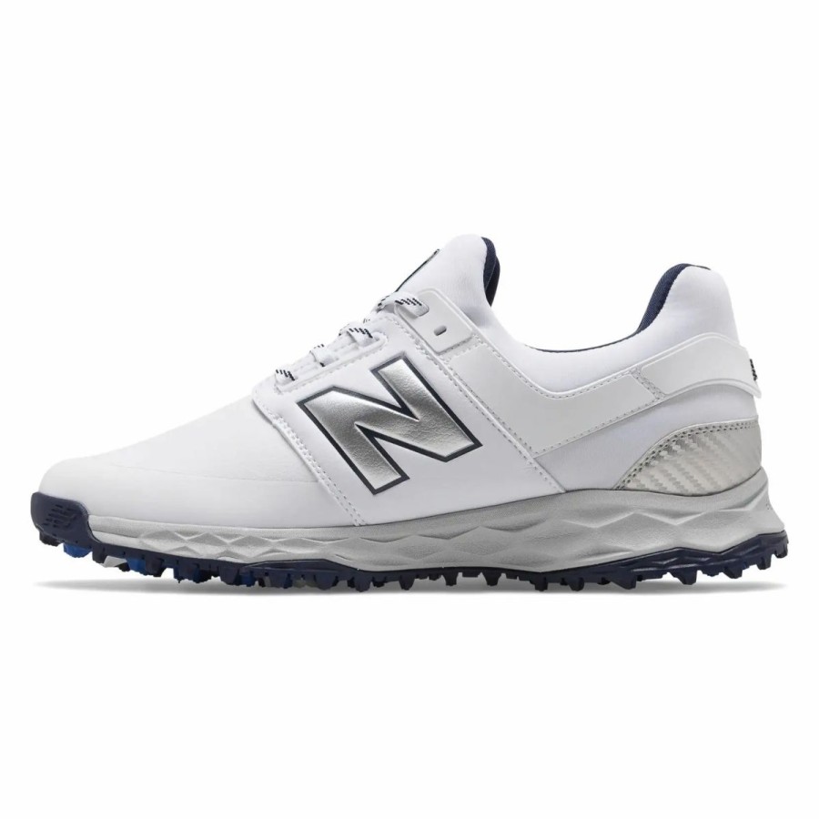 Shoes * | New Balance Golf New Balance Fresh Foam Linkssl Mens Golf Shoes White