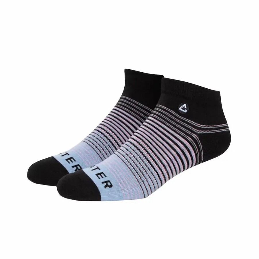 Clothes * | Cuater By Travismathew Aquatic Life Ankle Socks Black