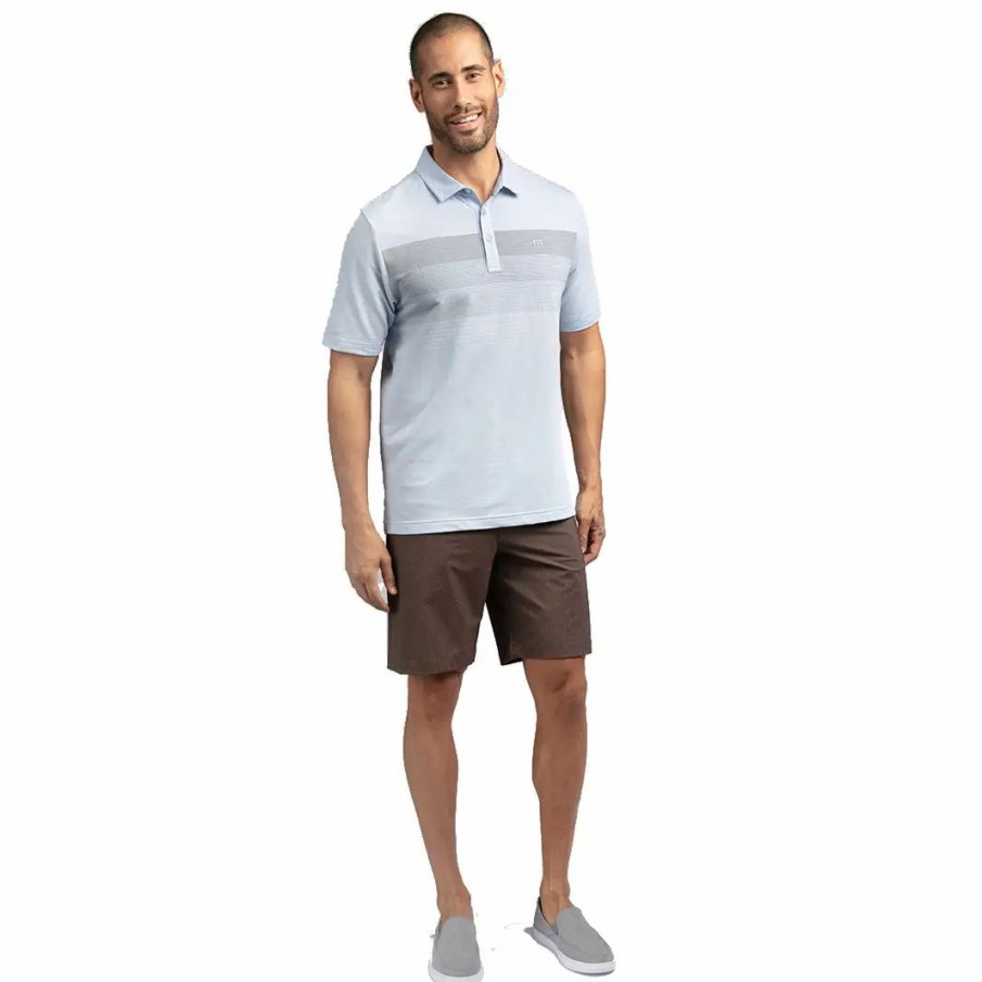 Clothes * | Travismathew Open To Buy Mens Polo Shirt 4Hkb Hthr Kentu