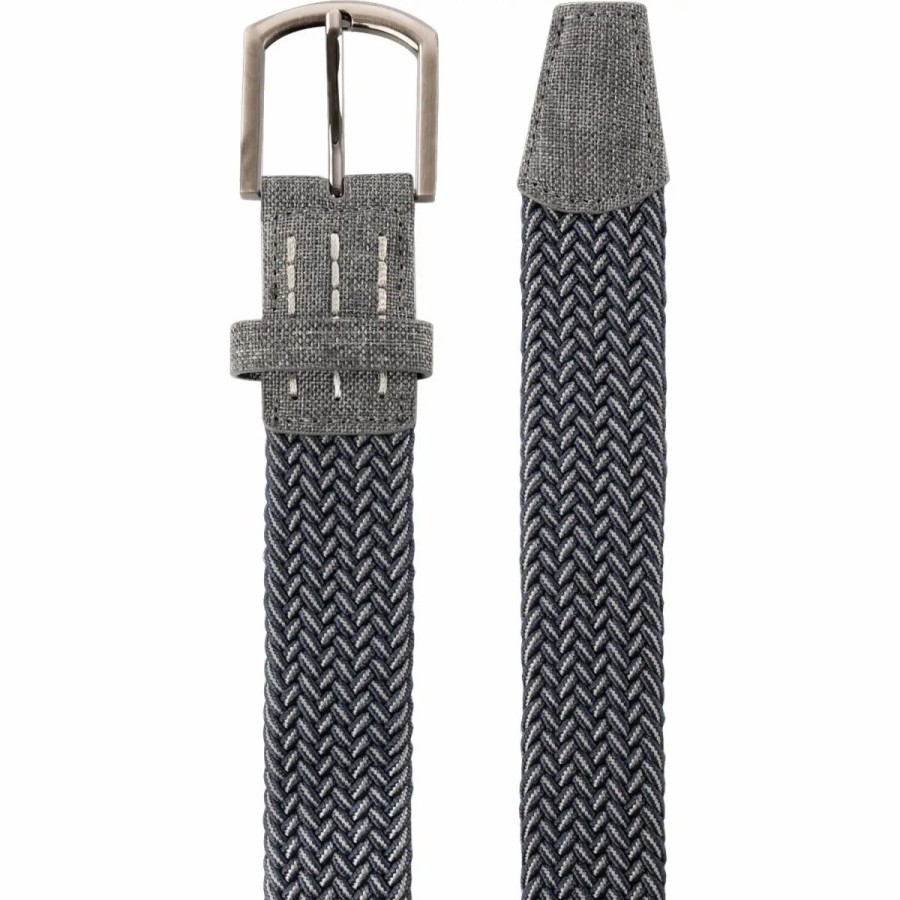 Clothes * | Cuater By Travismathew Cheers Mens Belt Dk Blue/Dk Grey