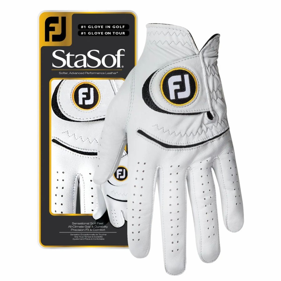 Accessories * | Footjoy Stasof Womens Golf Glove Pearl