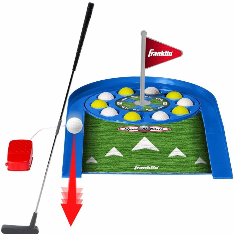 Accessories * | Franklin Kids Indoor Spin N Putt Golf Set Multi