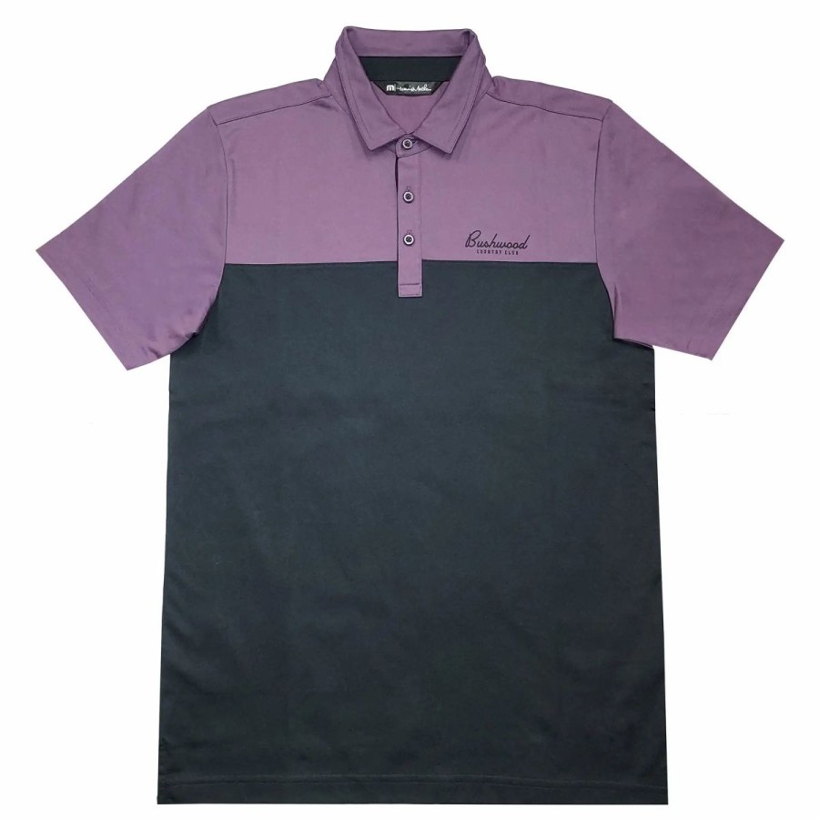 Clothes * | Travismathew Have A Glass Sweet Grape Mens Golf Polo Grape 6Swg