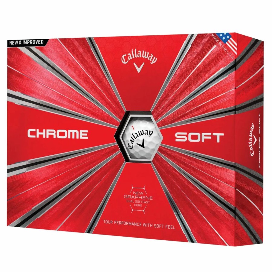 Balls * | Callaway Chrome Soft Golf Balls Dozen 2018