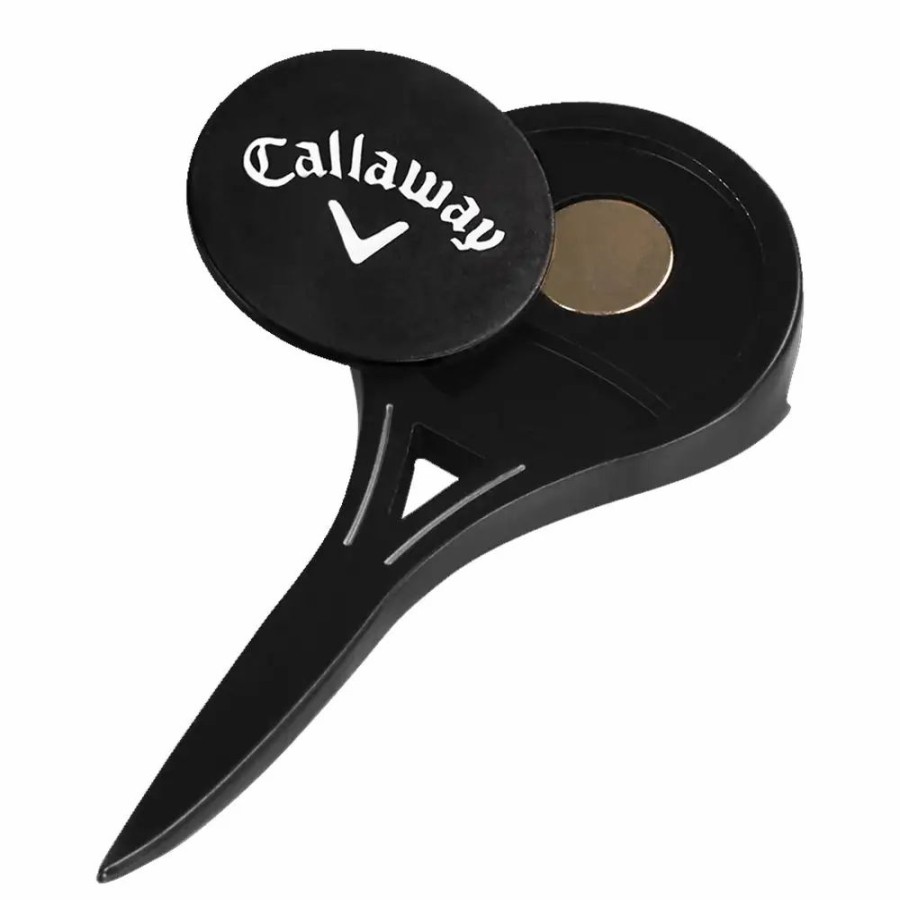 Accessories * | Callaway Odyssey Single Prong Black Divot Tool