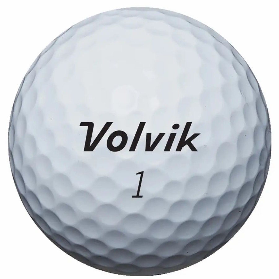 Balls * | Volvik Xt Soft White Golf Balls 12-Pack