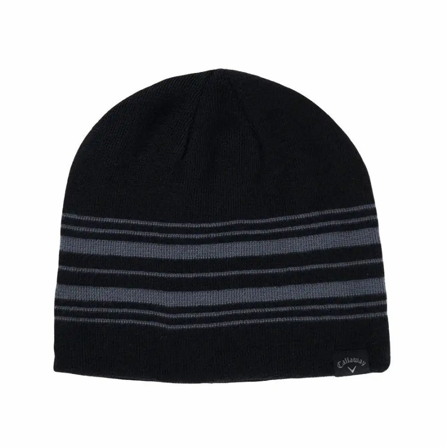 Accessories * | Callaway Reversible Mens Golf Beanie