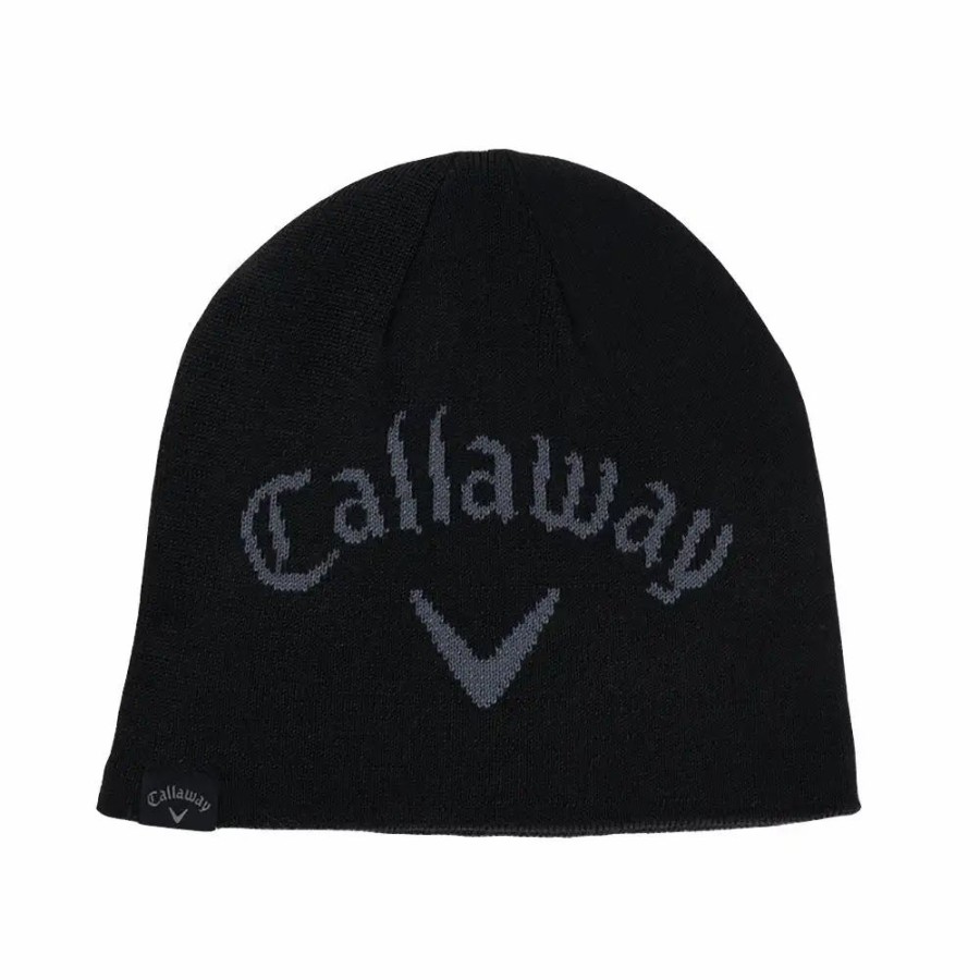 Accessories * | Callaway Reversible Mens Golf Beanie