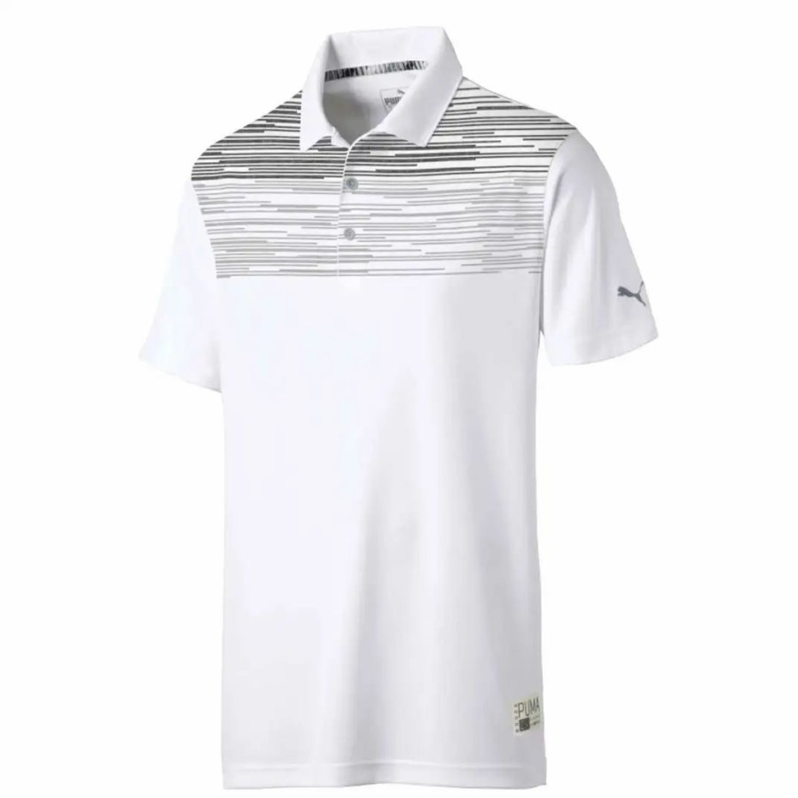 Clothes * | Puma Golf Puma Pin High Mens Golf Polo 03 Quiet Shade