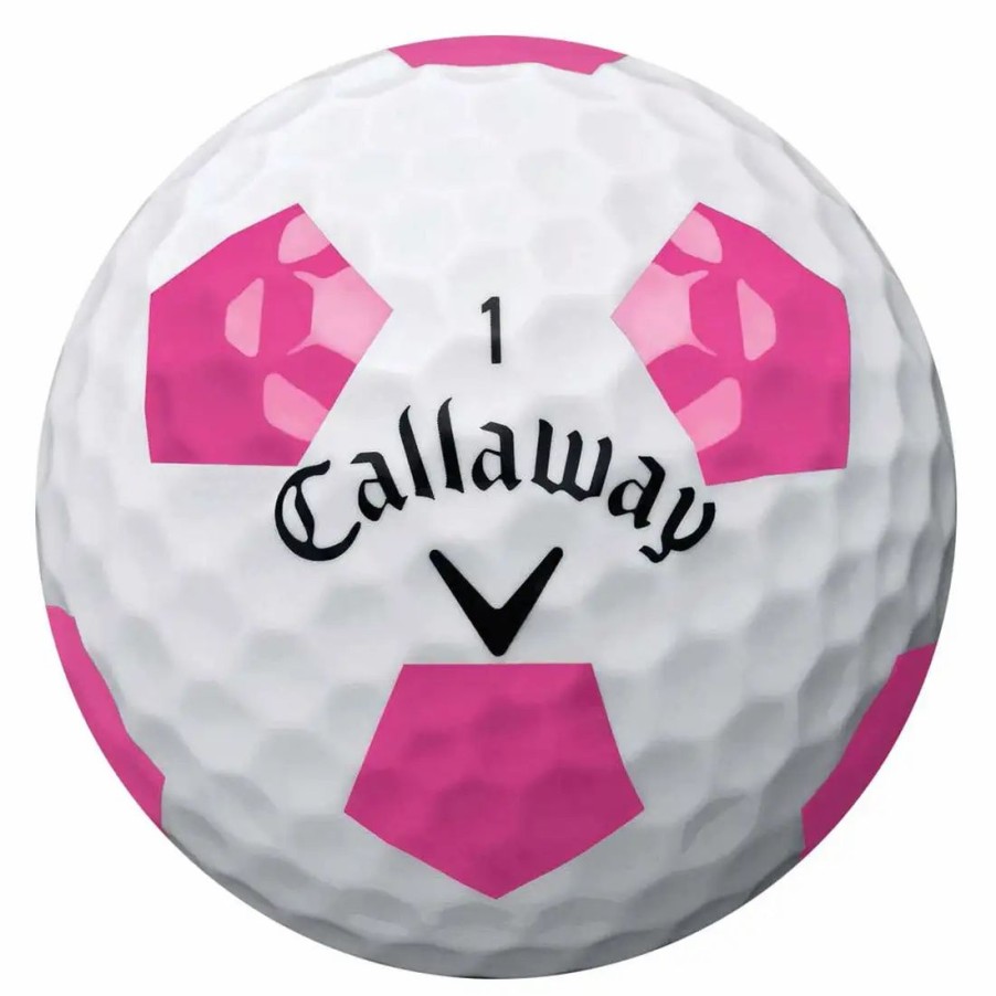 Balls * | Callaway Chrome Soft Truvis Pink Golf Balls Dozen