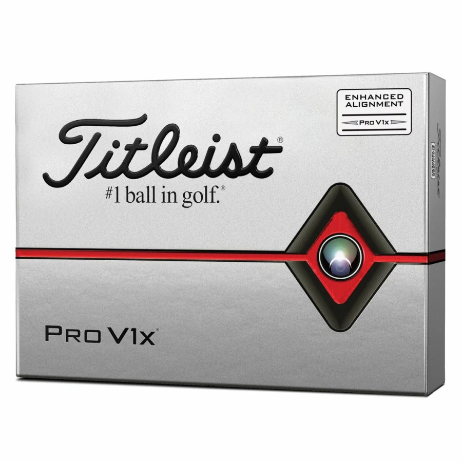 Balls * | Titleist Pro V1X Aim White Golf Balls Dozen 2020