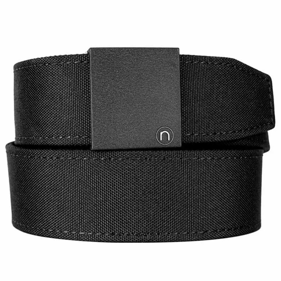 Clothes * | Nexbelt Supreme Appendix 38Mm Mens Gun Belt Black