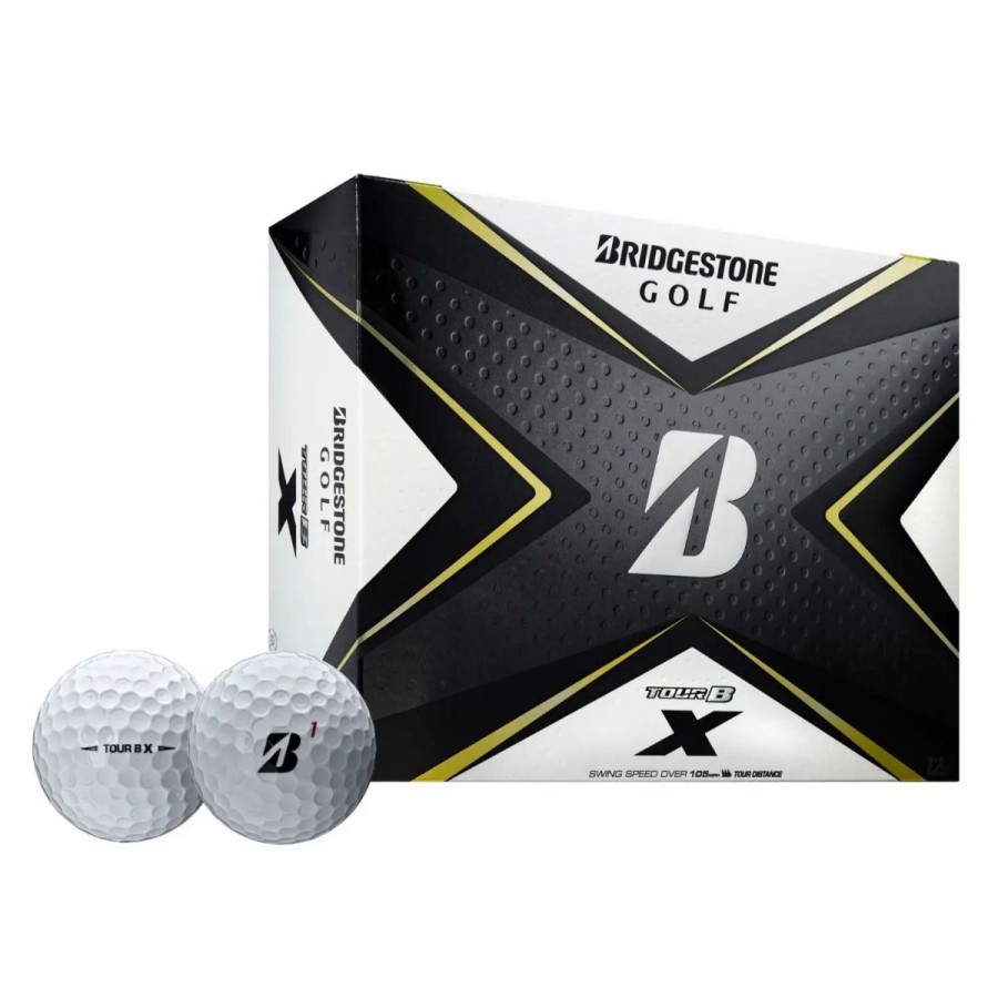 Balls * | Bridgestone Tour B X White Golf Balls Dozen