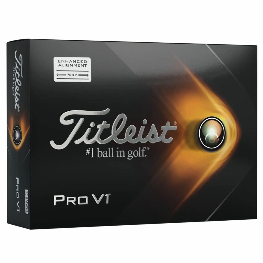 Balls * | Titleist Pro V1 Aim Golf Balls Dozen