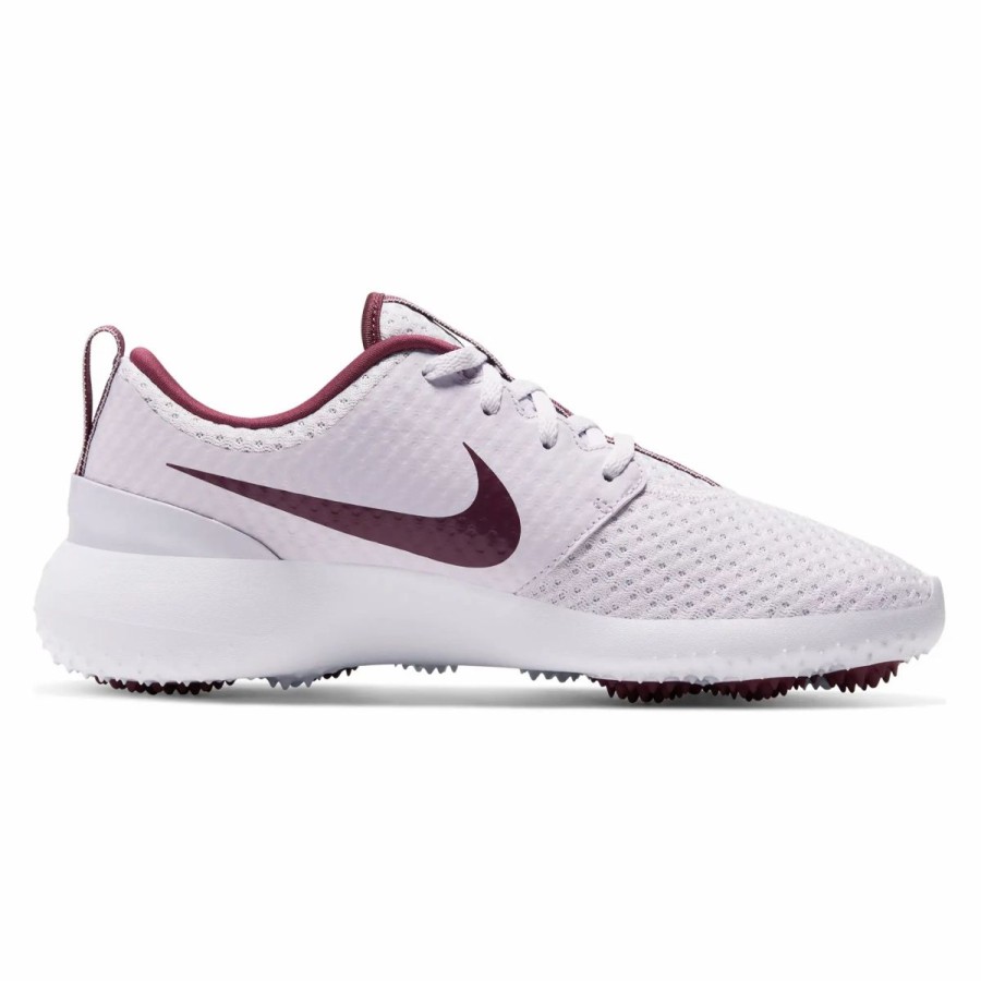 Shoes * | Nike Golf Nike Roshe G Purple Womens Golf Shoes Purple/Red-Wht