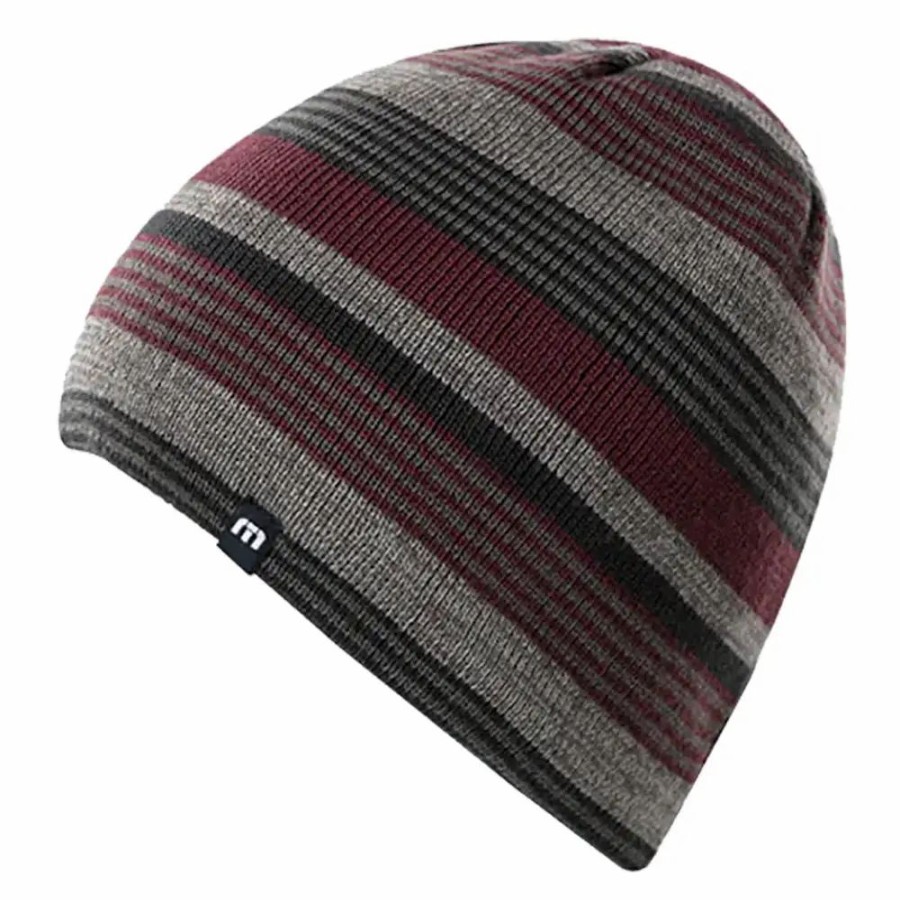 Accessories * | Travismathew Forty Love Mens Golf Beanie Quiet Shad 0Qsh