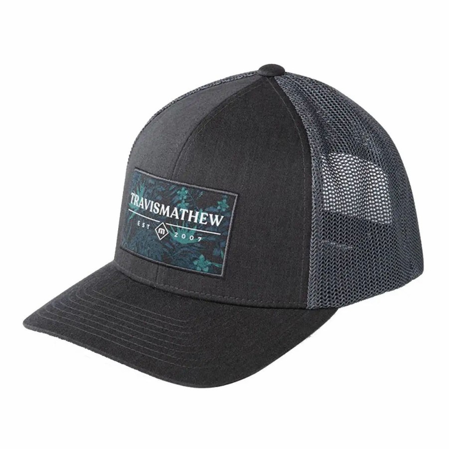 Accessories * | Travismathew Major Major Mens Hat Htr Grey Pinstr